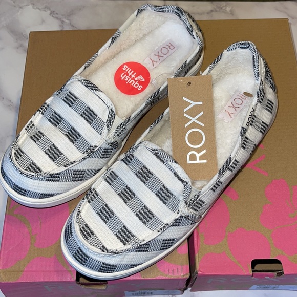 🔥ROXY Shoes Minnow Fur Moccasin for Women NWT - Picture 5 of 7